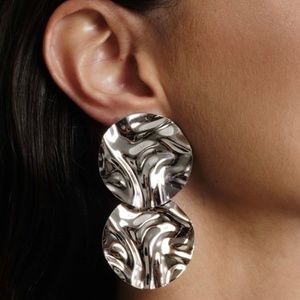 PLATED RHODIUM EARRINGS (NEW)